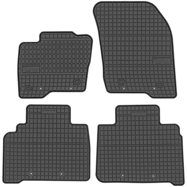 Set Covorase Auto Cauciuc Negro Ford S-Max 2 2015→ 547037